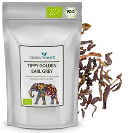 tea`s finest® Black Tea Tippy Golden Earl Grey - Organic (100 g)