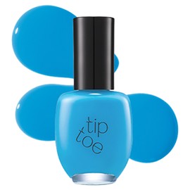 Tip Toe Andante Nail Polish, 214 Blue Jeans, 10ml, 1 pc / 팁토우 안단테 네일 폴리쉬, 214 블루진스, 10ml, 1개