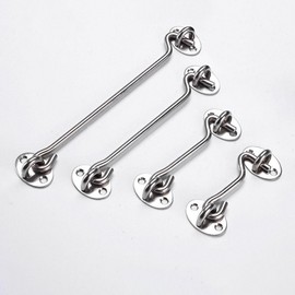 Stainless Steel Door Latch Lock Device Aori Ring 3ea