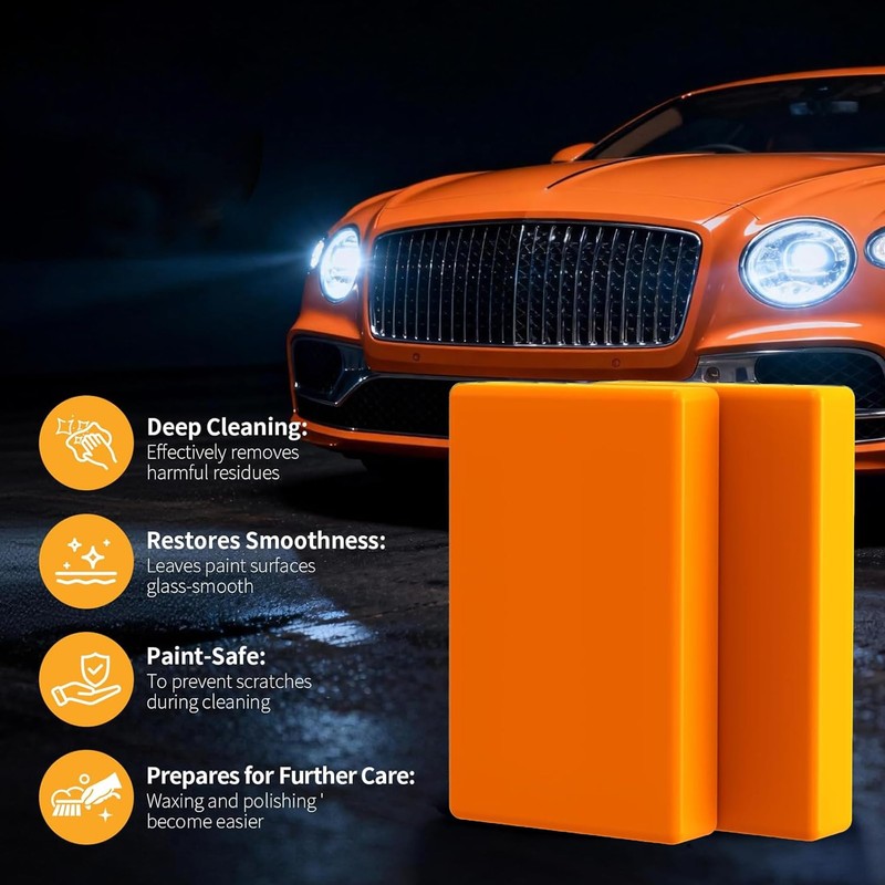 Greedy Tree Heavy Duty Auto Detailing Clay Bar Kit with