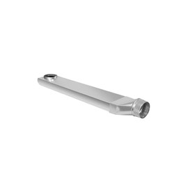 Dundas Jafine UD48S Straight Outlet, Pack of 1, Silver
