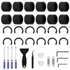 12pcs Rubber Roller Replacement for Cricut Maker 3, Rubber Roller