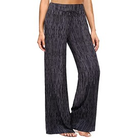 ZOOSIXX Buttery Soft Black Pajama Pants for Women, Plaid Comfy Casual Lounge Yoga Pants, 2 Black Mosaic, Medium