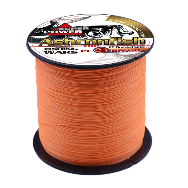 Ashconfish PE Line Fishing Line Fishing Line X4 Pink Purple
