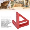 3D Multi Angle Measuring Ruler 45 90 Degree Aluminum Alloy