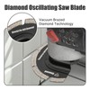 Vearter Diamond Oscillating Saw Blades 4PCS, 3'' Universal Multitool Blades