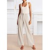 NOAHELLA Womens Wide Leg Pants High Waisted Business Casual Summer