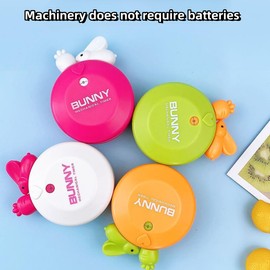 Mechanical Timer for Kids, 60 Minutes - Countdown Timer for Classroom, Home, Study, Cooking,Kitchen (White)