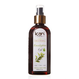 ICAN LONDON 100% Pure and Natural Eucalyptus Oil for Hair, Skin and Nails 150ml