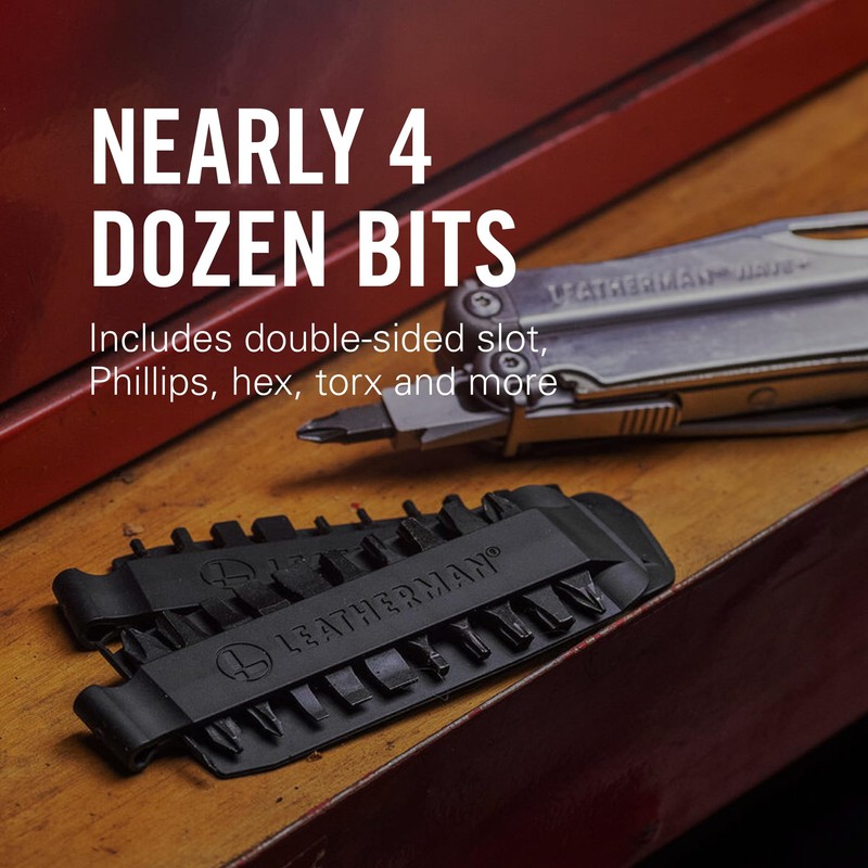 LEATHERMAN, Bit Kit, 21 Double-Ended Screwdriver Bits for Multi-Tools