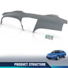 PIT66 Dashboard Dash Cover Compatible with Toyota Camry 2007-2011 Gray