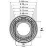 Rain Gauge Downspout Filter for downpipes of 68 – 100
