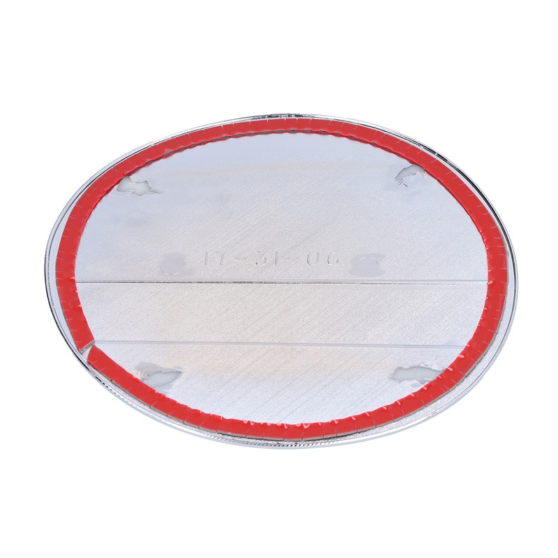 Fuel Tank Cover Trim Gas Cap Lid Chrome Decoration Replacement