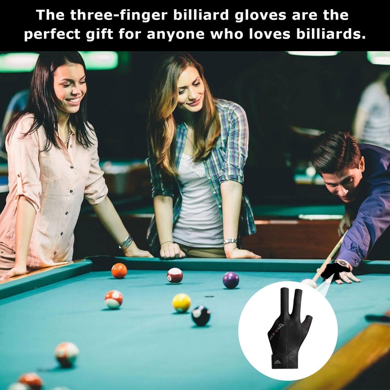 Billiard Gloves, Billiard Pool Cue Gloves, Snooker Gloves, Professional Billiard