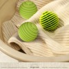 ozgram Laundry Balls, Multi-Layer Type, Large, 3 Pieces, Green Washing