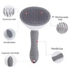 One-Click Self Cleaning Dog and Cat Hair Remover Brush for