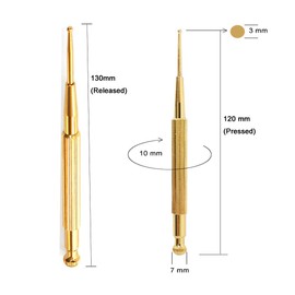 Point finder acupressure pen set, massage pen, instrument, acupressure pen, wellness set, acupuncture rods, shiatsu, tools for facial reflexology and ear therapy sets