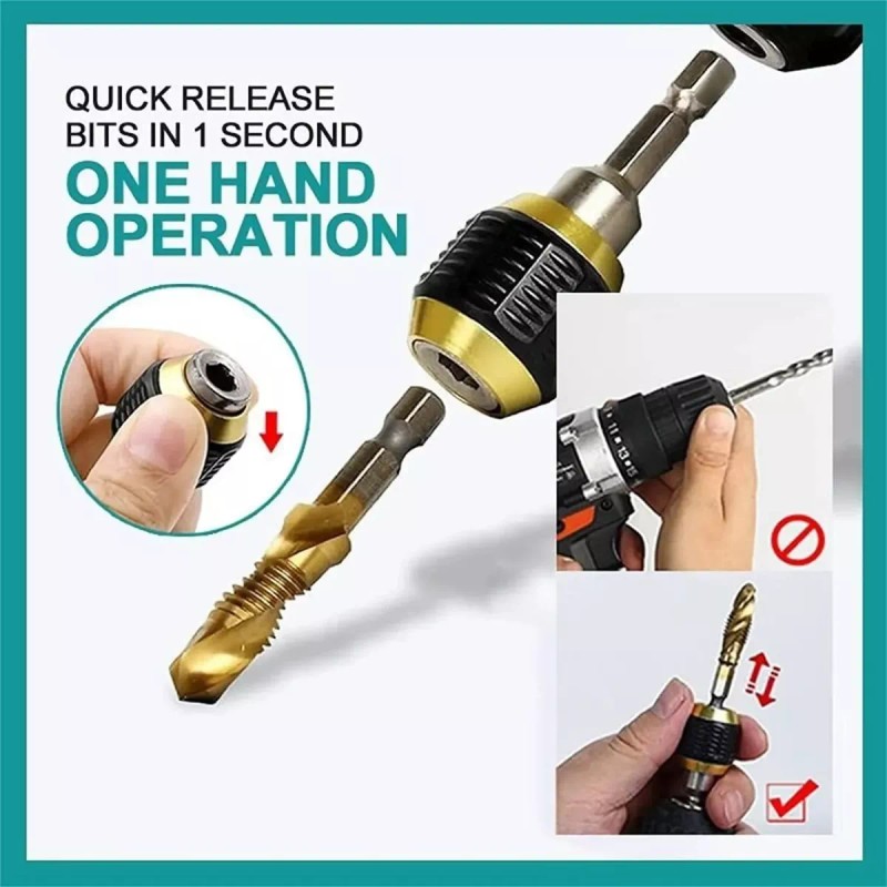 OEM Adaptador Cambio Rapido De Broca Destornillador Para Taladro