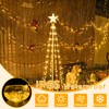 Ollny Christmas Tree Lights, 6FT 170 LED Warm White Outdoor