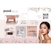 pussé 4D Beautiful Eyebrow Stamp (Soft Arch, Easy to Fall),
