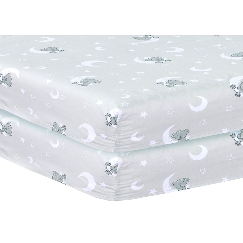 Every Thread Counts - 2 X Cot Bed Fitted Sheets