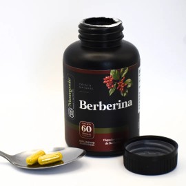Paquete 2 Berberina Hcl 97% 60 Capulas De 500mg Momosie