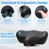 CDYWD Oversized Bike Seat for Men & Women Comfort, Extra