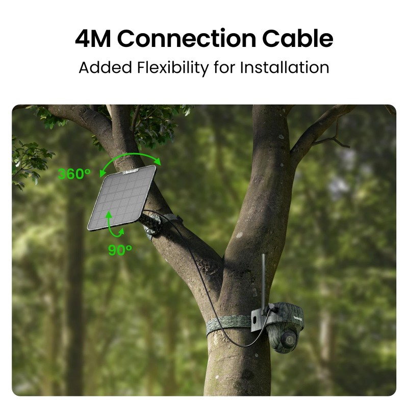 Reolink 6W Camouflage Solar Panel Supply for Reolink Wireless Battery