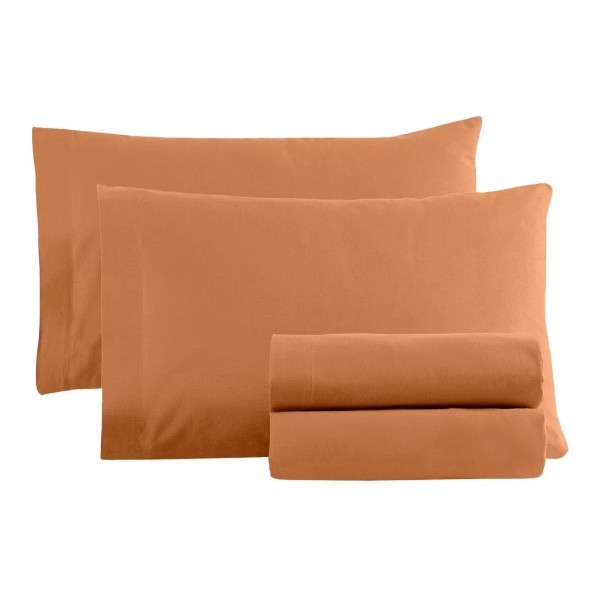 Vianney Sabanas Individuales 100% Algodon Cabos Vianney Color Toscana Diseño