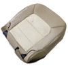 NLQR Front Driver Bottom Replacement Seat Cover Microfiber Leather Tan