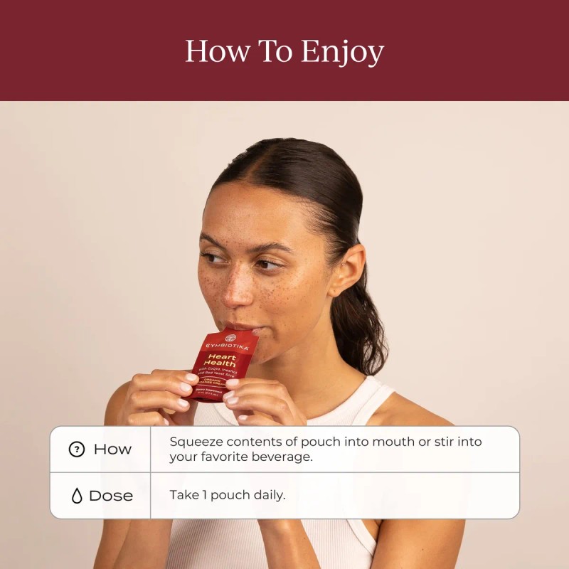 Cymbiotika Suplemento Salud Corazón Coq10 Arroz Levadura