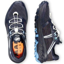 Mammut Women's Sertig TR Low Trail Running Shoe Marine-Cool Blue US 9.5