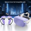 VR Cover Accessories Set Compatible with Meta Quest 2, MLemonVR