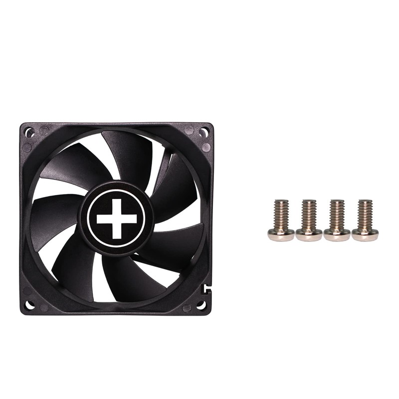 Xilence XPF80.W 80 mm Case Fan, 3Pin, Black
