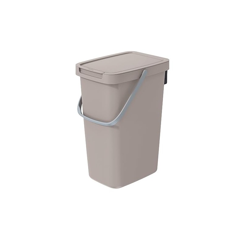 Keden Systema Q Waste Separation Bin with Lid and Handle,