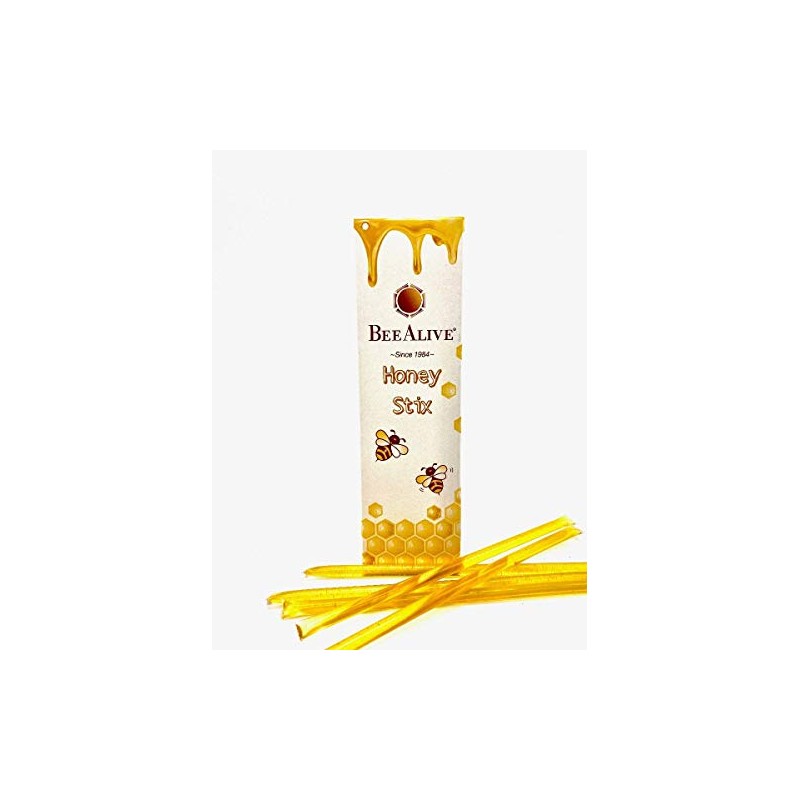 BeeAlive Honey Stix with Pure Star Thistle Honey - 24