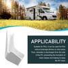 yorpyep 4 PCS RV Rain Gutter Spouts, Keeps Car Roof