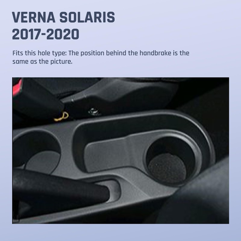 YJYWZH Car Armrest Storage Box for Hyundai Accent Solaris Verna