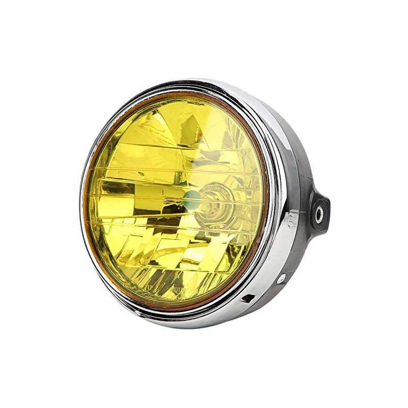 Ranzek CB400SF Hornet 250CBX400 VTR250 Jade CB250F Universal Headlight (Yellow