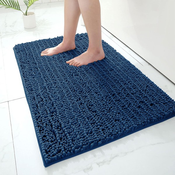 SPXTEX Bathroom Rug Mat - Ultra Soft Absorbent Fluffy Chenille