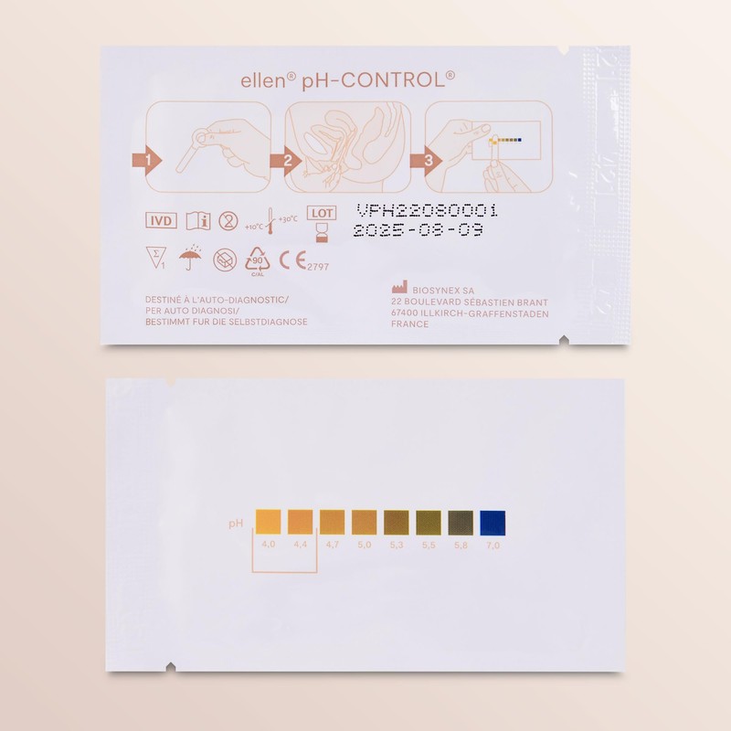 Ellen pH Control Vaginal Test for Determining pH and Detecting