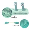 Snail Bands, 2 Pieces with 2 Mask Brushes, Makeup Bands