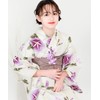 Kyoetsu Yukata Set, Girls Generated E, Changed Weaving, 2-Piece Set