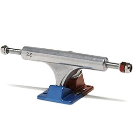 Ace AF1 Skateboard Trucks - Anodized Blue Orange/Polished - 22