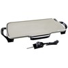 Presto 07062-22-Inch Ceramic Removable Handles Electric Griddle, Grey Ceramic