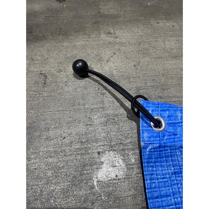 Cost Wise 3m x 3m blue waterproof tarpaulin/builders tarp/garden dry
