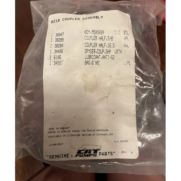 CAT PUMPS Coupler Assembly 8230