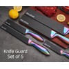 WELLSTAR Knife Edge Guards Set, 5 Piece Universal Blade Covers,