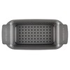 Rachael Ray Bakeware Meatloaf/Nonstick Baking Loaf Pan with Insert, 9