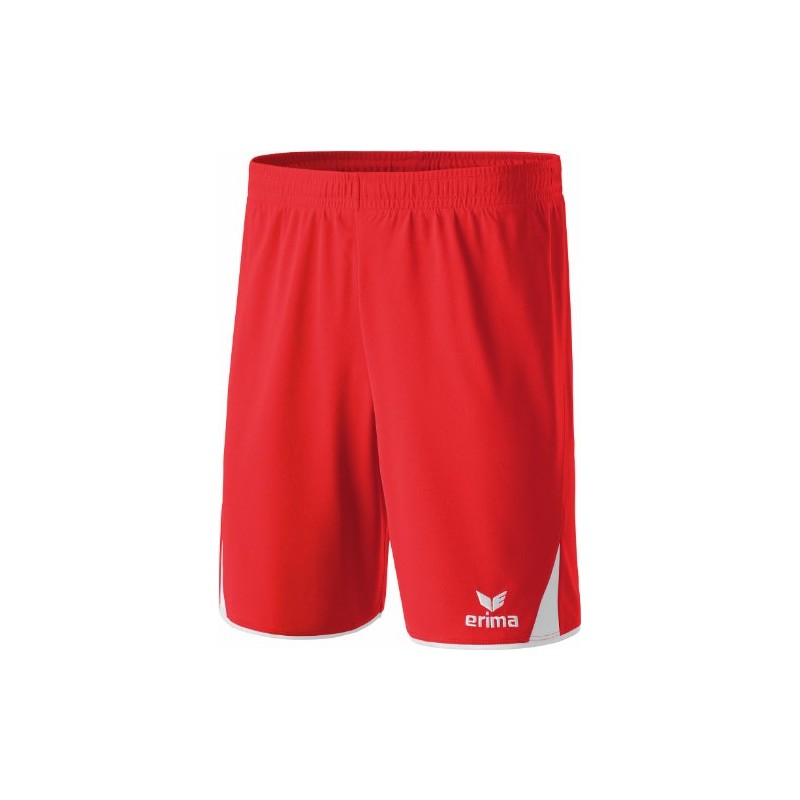 erima Kinder Shorts 5-Cubes, rot/weiß, 152, 615310